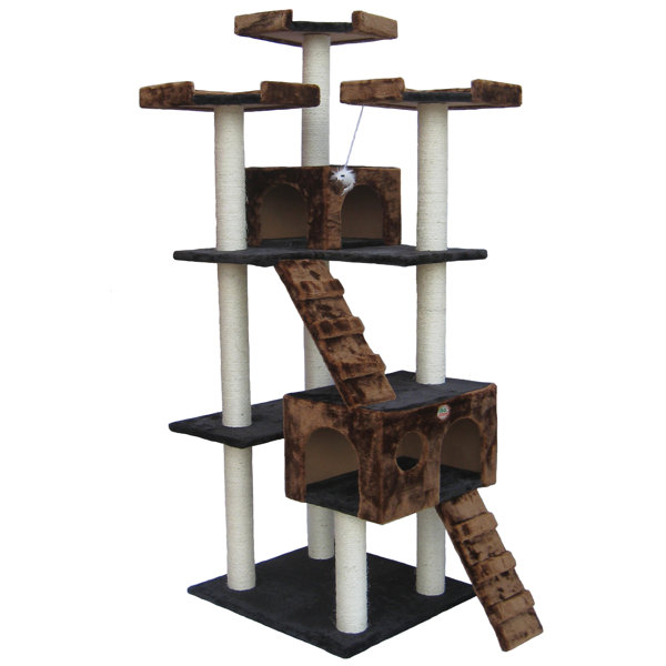 Go Pet Club 72" Cat Tree & Reviews Wayfair